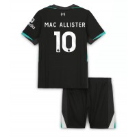 Liverpool Alexis Mac Allister #10 Auswärts Trikotsatz Kinder 2024-25 Kurzarm (+ Kurze Hosen)